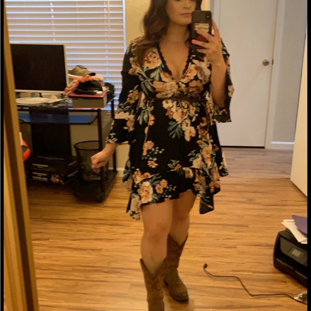 AMERICAN RAG floral dress